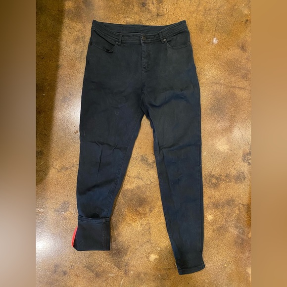 Women's Rapha commuter jeans in black